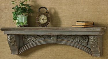 Mantle Shelf - Aged Gray Park Designs - The Fox Decor